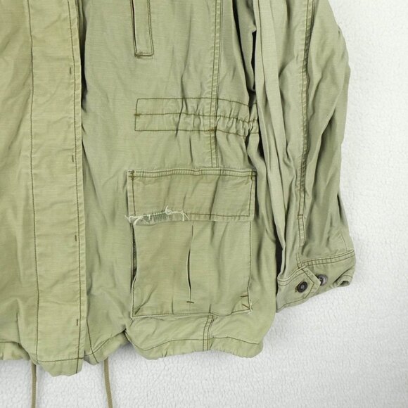 Gap  Utility Jacket Womens Extra Large Green Outdoor Pockets Button Up C… - Picture 3 of 10